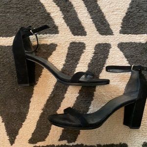 Stuart Weitzman Nearly Nude Black Size 8